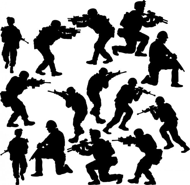 Rienda Libre Graphics - Decomural Army Soldiers Set Ws-51008