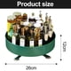 thumbnail image 4 of Estante de almacenamiento de cocina, estante para condimentos, caja de almacenamiento de productos para el hogar, estante de almacenamiento de piso multifuncional giratorio de 360 grados, 4 of 5
