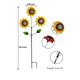 thumbnail image 3 of Estacas de jardín KEDONCHEN Girasol 75 cm (2 unidades), 3 of 8
