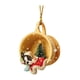 thumbnail image 2 of Adorno Colgante De Perro De Navidad Lindo Adorno Colgante De Acrílico Para Bolsa Estilo De Vacaciones B, 2 of 3