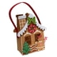 thumbnail image 5 of Bolsa De Fieltro Con Forma De Casa De Jengibre, Bonito Adorno Para Medias, Bolsa De Regalo De Navidad, Estilo A, 5 of 5