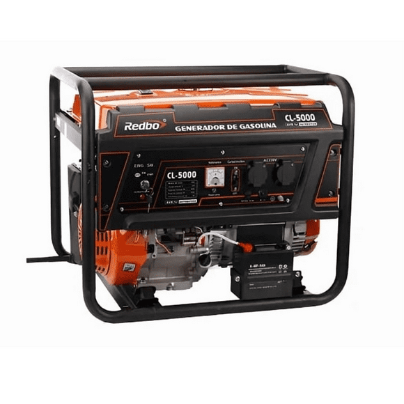 Generador Electrico 5000w Partida Electrica Redbo