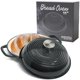 thumbnail image 1 of Molde para pan Segretto Cookware 28 cm Negro de hierro fundido esmaltado, 1 of 4