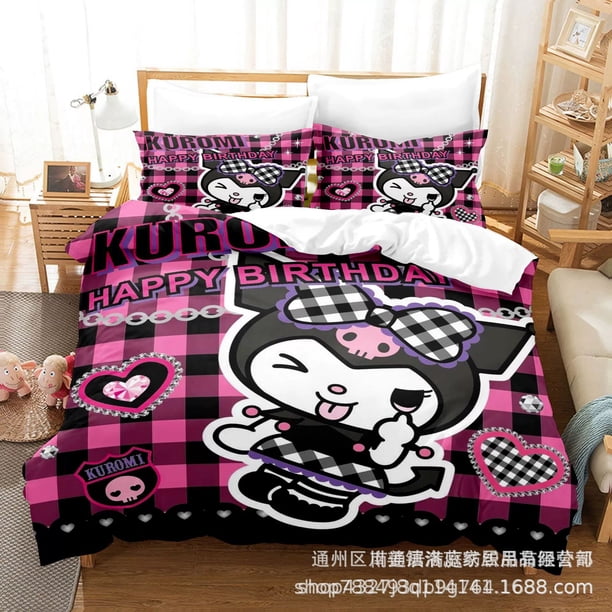 v1439 Bed Sheets Cartoon Bedding Sets Comforter Quilt Bed Cover Duvet Cover Pillow Case - Pieces Sets Kids Adult Size 3-Piece Bedding Set (1 Duvet Cover + 2 Pillow Shams) Bed Sheets ju1439