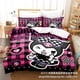 thumbnail image 1 of v1439 Bed Sheets Cartoon Bedding Sets Comforter Quilt Bed Cover Duvet Cover Pillow Case - Pieces Sets Kids Adult Size 3-Piece Bedding Set (1 Duvet Cover + 2 Pillow Shams) Bed Sheets ju1439, 1 of 5
