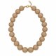 thumbnail image 2 of Collar Balloon Chicle Chunky De Cuentas Grandes Unisex beige 22, 2 of 3