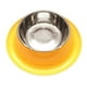 thumbnail image 2 of Plato Melamina Anti-hormigas Amarillo Talla M Perro, 2 of 2