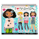 thumbnail image 1 of Cuaderno de Diseños de Bocetos de Moda, 1 of 2