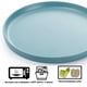 thumbnail image 3 of Bandeja redonda para cena, plato creativo occidental para desayuno, postre y ensalada, 3 of 5