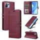 thumbnail image 1 of Premium Wallet Case for Xiaomi 11 Lite with Card Slots & Kickstand, Flip Cover Red, 1 of 6