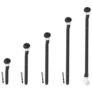 Genérico - Vr Controller Accessories, Vr Gorilla Tag Long Arms Grips For Meta Quest 3 Beat Saber Golf Club Baseball-Negro