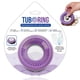 thumbnail image 1 of Protector y colador atrapa cabellos TubRing para desagüe emergente, violeta, 1 of 8