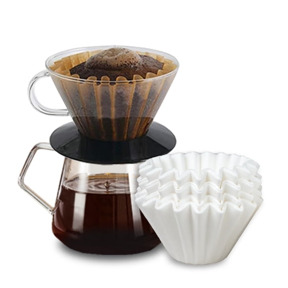 Filtros de café Bake Choice para Kalita Wave 185 – 100 unidades