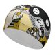 thumbnail image 1 of Carl el coleccionista Gorro de Natación de Licra, Gorro de Baño de Tela Cómoda, Gorro Elástico Antideslizante para Hombres, Mujeres y Niños, 1 of 6