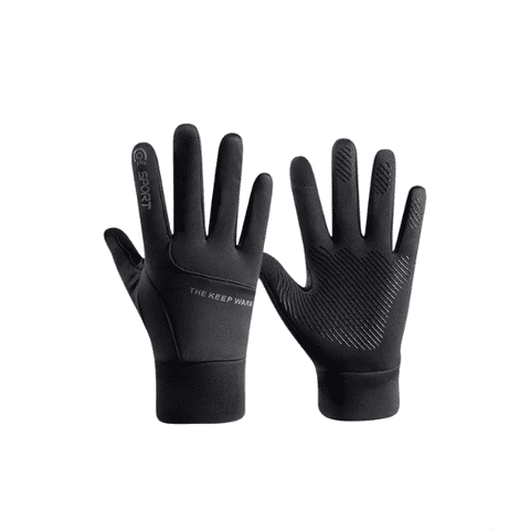 Genérico - Guantes De Nieve A Prueba De Viento, Cálidos Para Frío Y Terciopelo