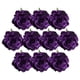 thumbnail image 2 of 10 piezas de seda artificial brotes de rosa cabeza de flor accesorios de bricolaje púrpura oscuro, 2 of 3