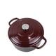 thumbnail image 2 of Olla Holandesa Home VSS de Hierro Fundido Esmaltado 7L Merlot con Tapa, 2 of 4