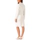 thumbnail image 3 of INSPIRE CHIC Conjuntos de Falda para Mujer Traje sin Cuello Blazer y Faldas Lápiz 2 Piezas Conjuntos Elegantes 3XL Blanco, 3 of 6