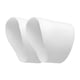 thumbnail image 4 of Bandas Para Cordones De Zapatos De Fútbol Juego Para Zapatos De Béisbol De Fútbol Todas Las Actividades Deportivas Blanco, 4 of 5