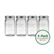 thumbnail image 2 of Tarro Mason de 950 ml (paquete de 4) de boca ancha, vidrio, 2 of 9