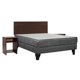 thumbnail image 1 of Cama Europea Apolo Black Full Base Normal, 1 of 8