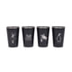 thumbnail image 2 of Set 4 Vasos Acero 480 Ml Negro Fauna Chilena, 2 of 3