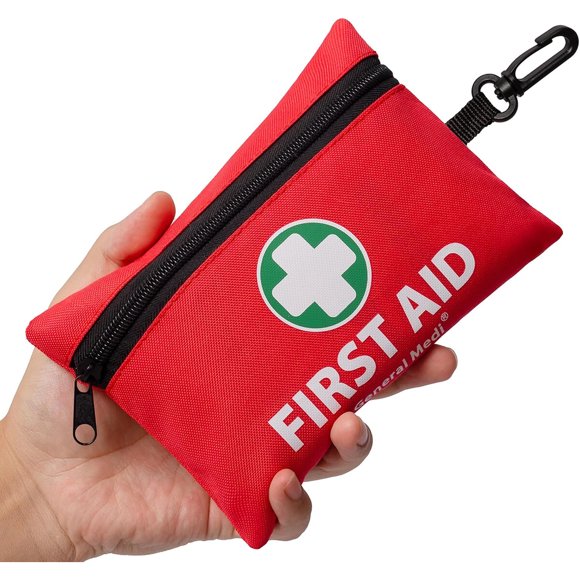 General Medi Mini First Aid Kit, 110 Piece Small First Aid Kit