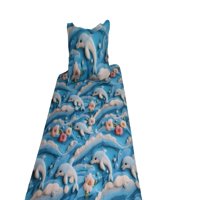 Genérico - Cubrecama De Verano 3D Plaza Y Media 180 X 230 Cm V01