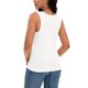 thumbnail image 3 of ATHLECHIC Top de Tirantes Ajustado para Mujer Cuello Redondo Ajustado Casual XL Blanco, 3 of 5