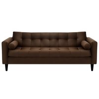 Bodevir - Sofa Retro 3Cg Felpa 00 Chocolate