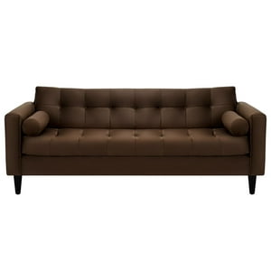 Bodevir - Sofa Retro 3Cg Felpa 00 Chocolate
