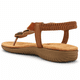 thumbnail image 4 of Sandalia de Mujer de color Camel Casual Chalada Clara-12, 4 of 7