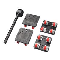 Magideal - Herramientas Móviles Universales Electrodomésticos Movers Muebles Deslizador De Rodillos Removedor Sistema Seguro Mover Herramienta De Transporte Cuadrado