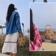 thumbnail image 2 of Flor Perlas Ratán Tote Bolso Verano Playa Cordón Bolso Baldo de paja Bolso tejido Bolsos y bolsos de paja para mujeres, 2 of 3