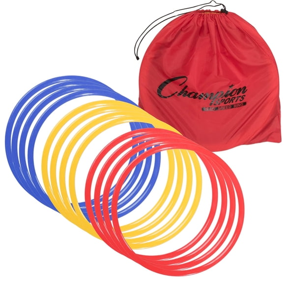 Set de anillos Speed Ring Champion Sports multicolor de 18 cm de diámetro