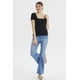 thumbnail image 4 of Polera Mujer Ajustado Negro, 4 of 4