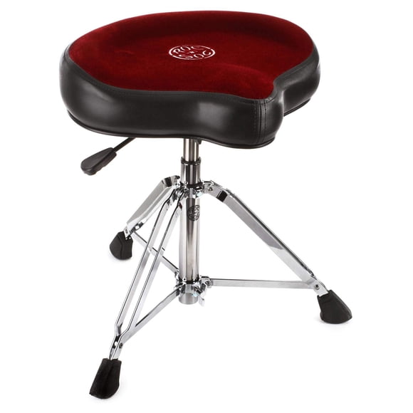 Drum Throne ROC-N-SOC Nitro Gas con sillín original rojo