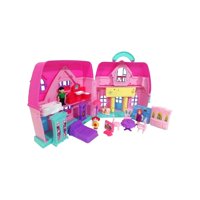 Total Upgrate - Juguete Casa De Muñecas Con Accesorios Luz Sonido Infantil