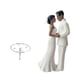 thumbnail image 4 of Figura de novio para tarta de boda, accesorio de micropaisaje DIY, novedad Traje blanco, 4 of 5