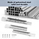 thumbnail image 5 of Soporte ajustable galvanizado de acero para puerta de garaje MS.GD, 5 of 7