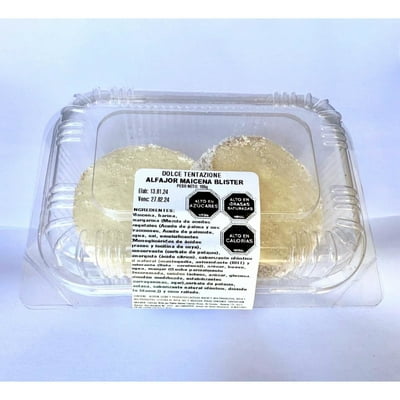 Alfajor Maicena Relleno Con Manjar 2 Un Dolce Tentazione