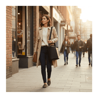 Genérico - Bolso Térmico Lonchera Ejecutiva Diseño Bicolor Semirrígido