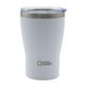 thumbnail image 2 of Mug Acero Inoxidable Tapa Transparente Rosca 350ml Blanco, 2 of 5
