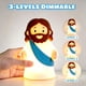 thumbnail image 4 of Luz nocturna de silicona 8 cm con figura de Jesús – LiangBoKangKang, 4 of 9