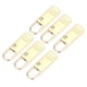 thumbnail image 5 of Etiquetas De Cremallera Desmontables De Metal De 6 Piezas, Lengüetas De Reparación Para Ropa Golden L, 5 of 5