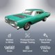 thumbnail image 2 of Kit de modelismo AMT Plymouth Road Runner Customizing 1968 1:25, 2 of 9