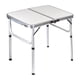 thumbnail image 3 of Mesa de camping con patas de altura ajustable, mesa de playa, fácil almacenamiento, mesa plegable compacta de aleación de aluminio para barbacoa en la 60cmx40cm, 3 of 5