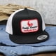 thumbnail image 4 of Gorra WHISKEY BENT HAT CO. Rowdy Rooster Negra/Blanca, 4 of 6