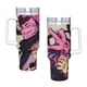 thumbnail image 4 of Jujutsu Kaisen Vaso aislado de acero inoxidable con asa, diseño temático, regalo para familia, amigos y fans; incluye pajita y encaja en el portavasos estándar, 40 oz, 4 of 6