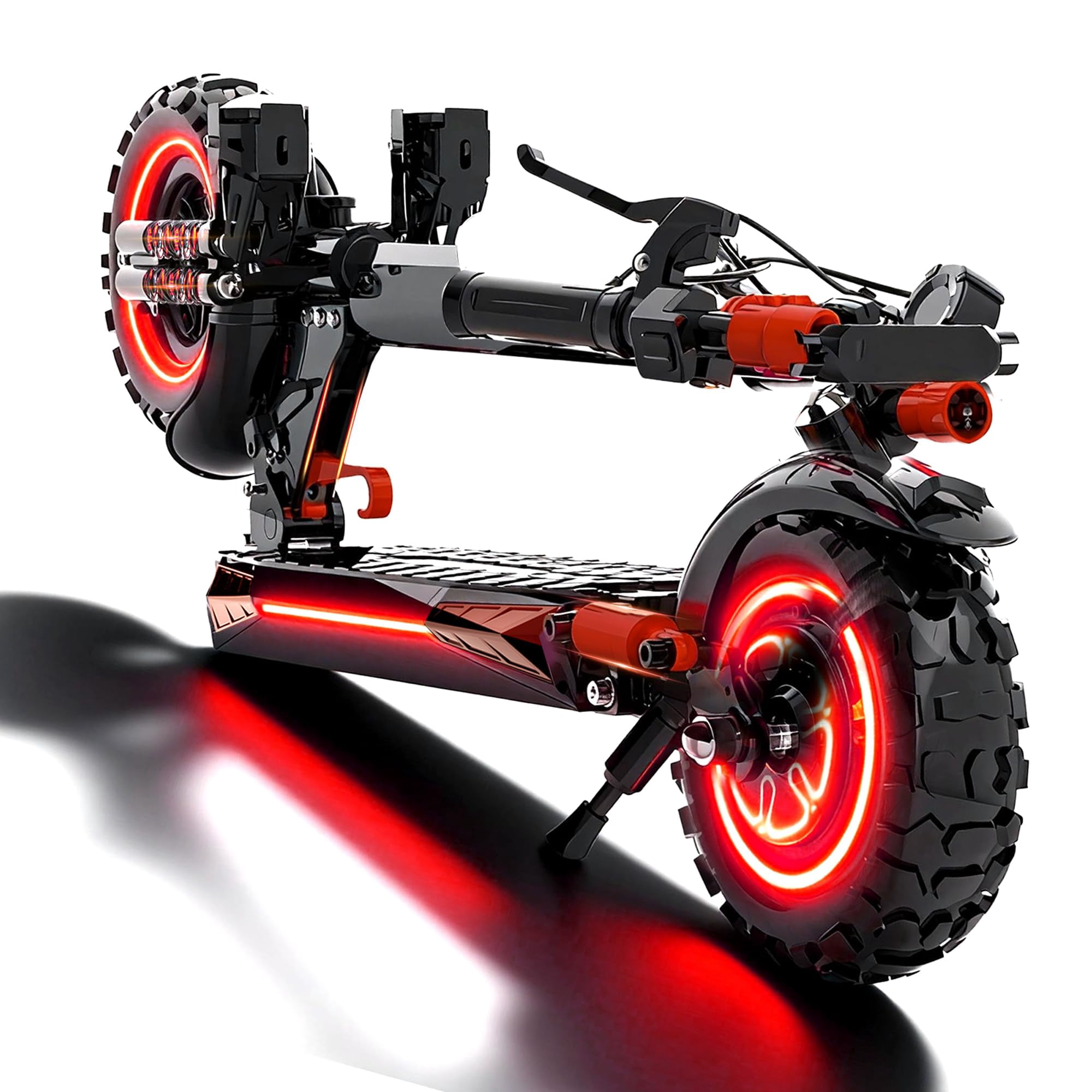 Patinete Eléctrico Stokra 1600w, 34 Mph, Autonomía De 40 Mi, Todoterreno